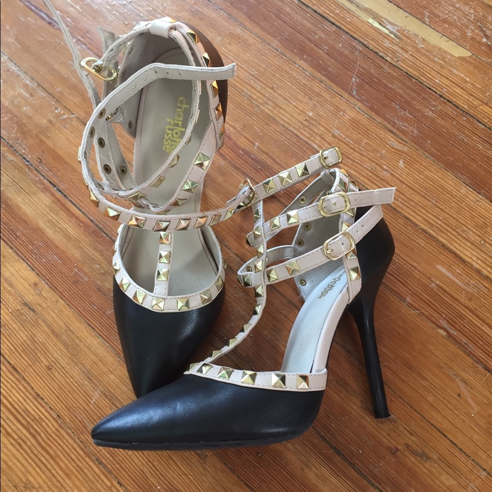 Charlotte Russe Rockstud Slingback